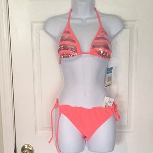 Two piece bikini by California waves size medium